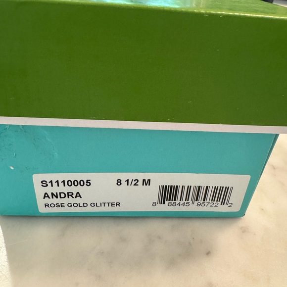 Kate Spade Andra Rose Gold Glitter Mules - Picture 10 of 10